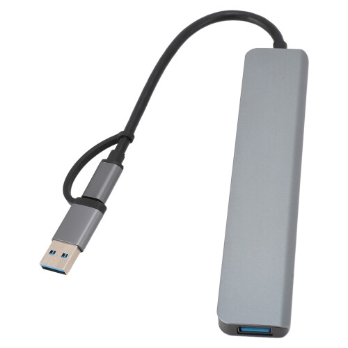 7-in-1-USB-Typ-C-Hub, Aluminiumlegierung, 5 2