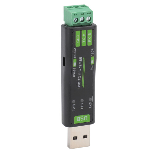Μετατροπέας USB σε σειριακό RS485 με γρήγορη επικοινωνία, προστασία ESD και υποστήριξη 1