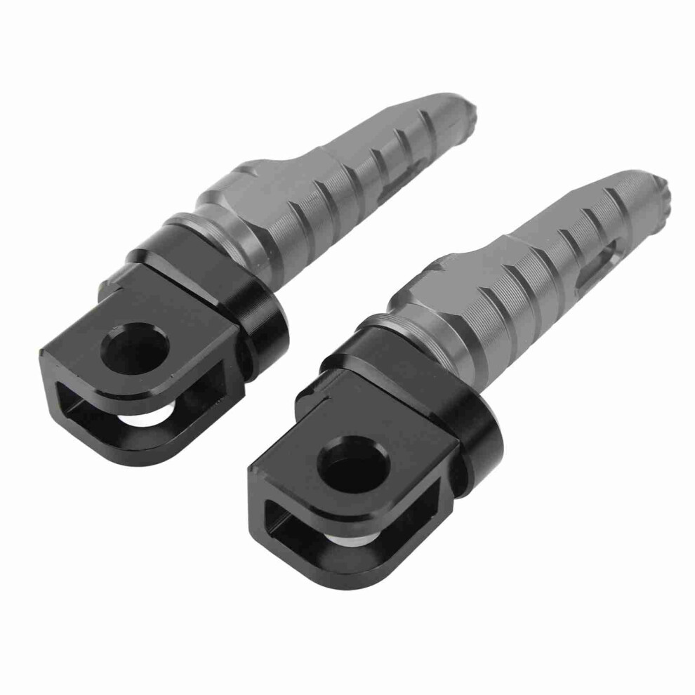 Motorcycle Front Foot Pegs Cnc Aluminum Alloy For Cfmoto 450Sr 2022Â2023 Gray 4071372427234