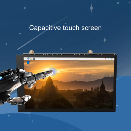 4.0in IPS HD Touch Screen for Raspberry Pi 3B/3B+/4B, 800x480 2
