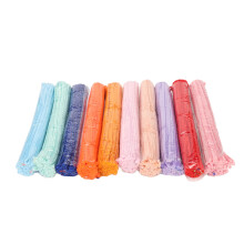 1000Pcs Assorted Colored Polyester Pipe Cleaners 30cm for Crafts & Household