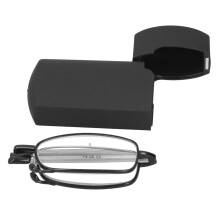 Faltbare Lesebrille mit Blaulichtfilter, federgelagerten Bügeln für dauerhafte Flexibilität, UV400-Schutz, blendfreie Brille, Unisex