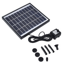 Pompa solare da esterno per laghetto, pompa solare per fontana da piscina con meccanismo anti-intasamento, fontana da giardino solare ecologica per