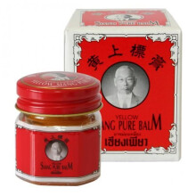 Baume Amarillo Siang Puro 12g: Cuidado de Masaje Aromático Tradicional para el Confort y la Relajación