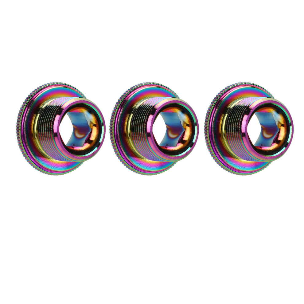 3Pcs M19 Aluminum Alloy Rustproof Crank Cover Screws For Mountain Bike 9301373632746
