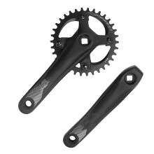 34T Aluminium Fahrradkurbelgarnitur 104 BCD für 7-12 Gang Fahrradfahren