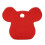 Aluminum Alloy Bear Shape Front Fork Protector for Folding Bike Red 16