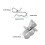 Solar Panel Cable Holders 50 Pack - Wire Clamps for PV Cable Management 5
