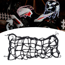 Motorcycle Helmet Mesh Latex Filament for Electric Vehicles Sports Cars OffRoad (Grey Black)