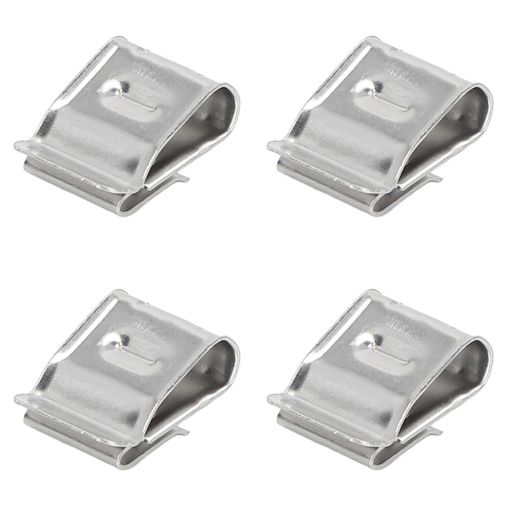 50Pcs Stainless Steel Pv Wire Clamps For 2-6Mmâ² Solar Cable, Spring Steel Secure Clips 7601381056742