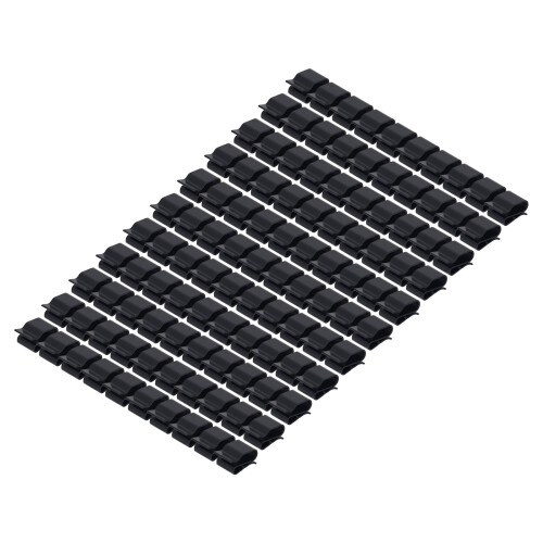 Solar Panel Cable Clips 100Pcs PA66 Plastic Insulation Wire Fixers 2