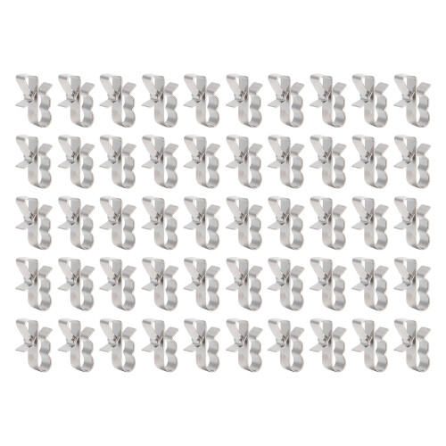 Solar Panel Cable Holders 50 Pack - Wire Clamps for PV Cable Management 1