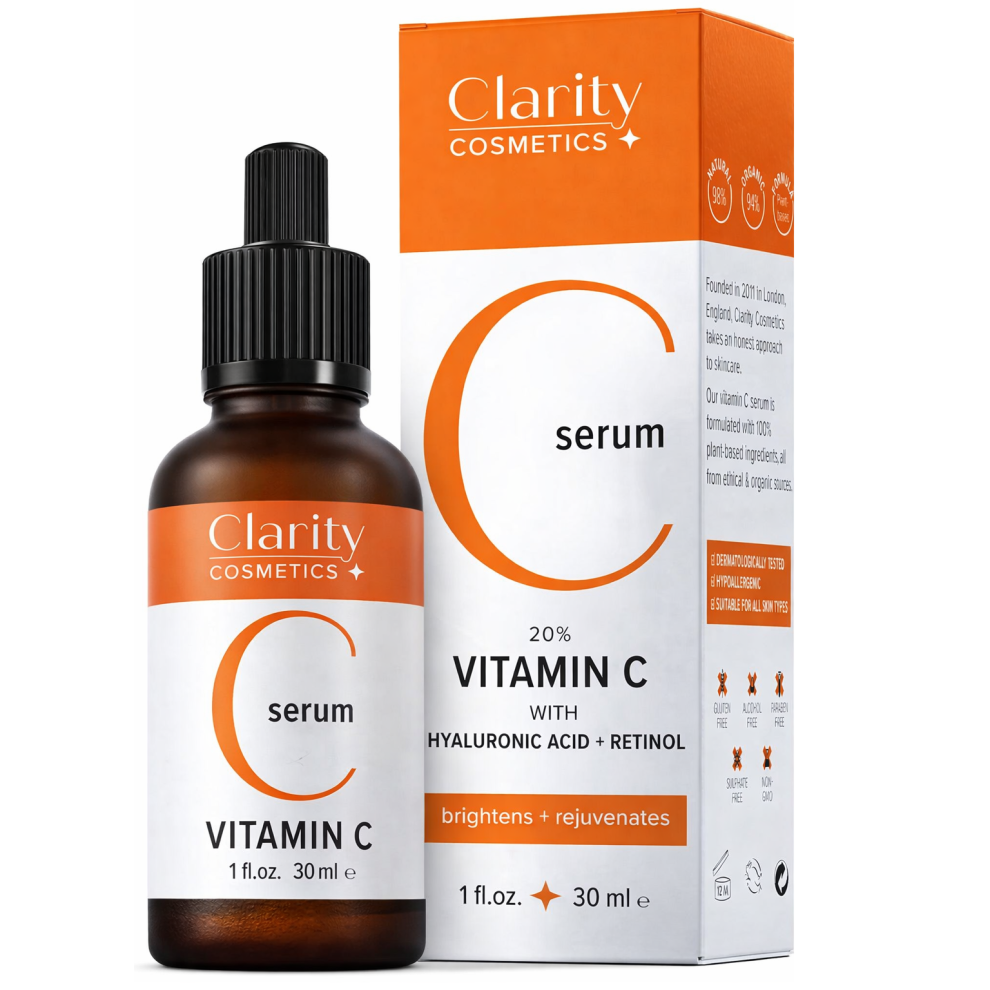 Clarity Cosmetics Vitamin C Face Serum 30ml
