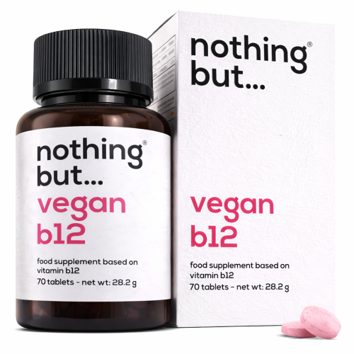 Nothing But Vegan Vitamin B12 Tablets 70