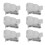 Quick Install Cable Clips Fits 6-6.5mm Cables 1.0-3.2mm Frame Thickness 1
