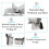 Quick Install Cable Clips Fits 6-6.5mm Cables 1.0-3.2mm Frame Thickness 3