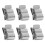 Quick Install Cable Clips Fits 6-6.5mm Cables 1.0-3.2mm Frame Thickness 10