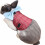 Adjustable Rabbit Bowknot Harness with Leash for-Red plaid S 7