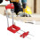 Woodworking Adjustable Drill Guide Kit Portable Locator Template 6-12mm 11
