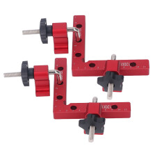 120 mm Aluminium-Rechtwinkel – Holzarbeiter-Eckklemmpfeile