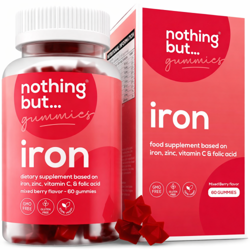 Nothing But Gummies Vegan Iron Gummies 60
