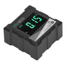 Goniometro digitale a 4x90 con schermo LCD retroilluminato, inclinometro nero