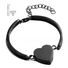 Souvenirs Bracelet de crémation usage quotidien-Noir