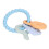 Hellblaues Silikon-Baby-Teether-Armband 12,5 cm 8