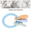 Hellblaues Silikon-Baby-Teether-Armband 12,5 cm 3