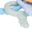 Hellblaues Silikon-Baby-Teether-Armband 12,5 cm 6