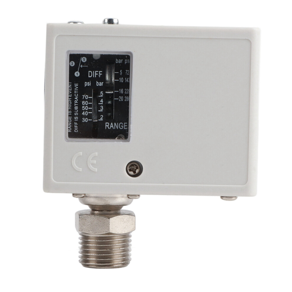 20Kg Copper Core Pressure Switch Set For Dryer Boiler Water Cooler 1/2In Ip40 4251381060275