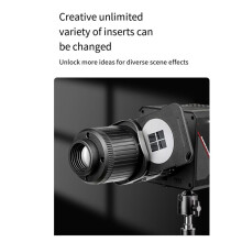 Spotlight U-900 Bracket Photography Spotlight Plug-in Focusing Optical Focusing Projection Suitable for BIOS ZU/RL