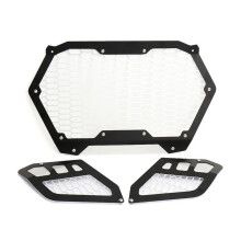 UTV Accessories Bracket Kit Grille Driving Front Mesh Grill for  Maverick R MAVERICK R 2024 2025