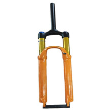Dubbele Schouder Snow Front Travel Air Supension Fietsvork E-Bike Vork Oranje