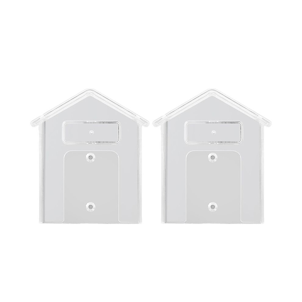 Wireless Doorbell Waterproof Cover Transparent Plastic Rain Protection Cover Doorbell Protective Cover 4712162789797