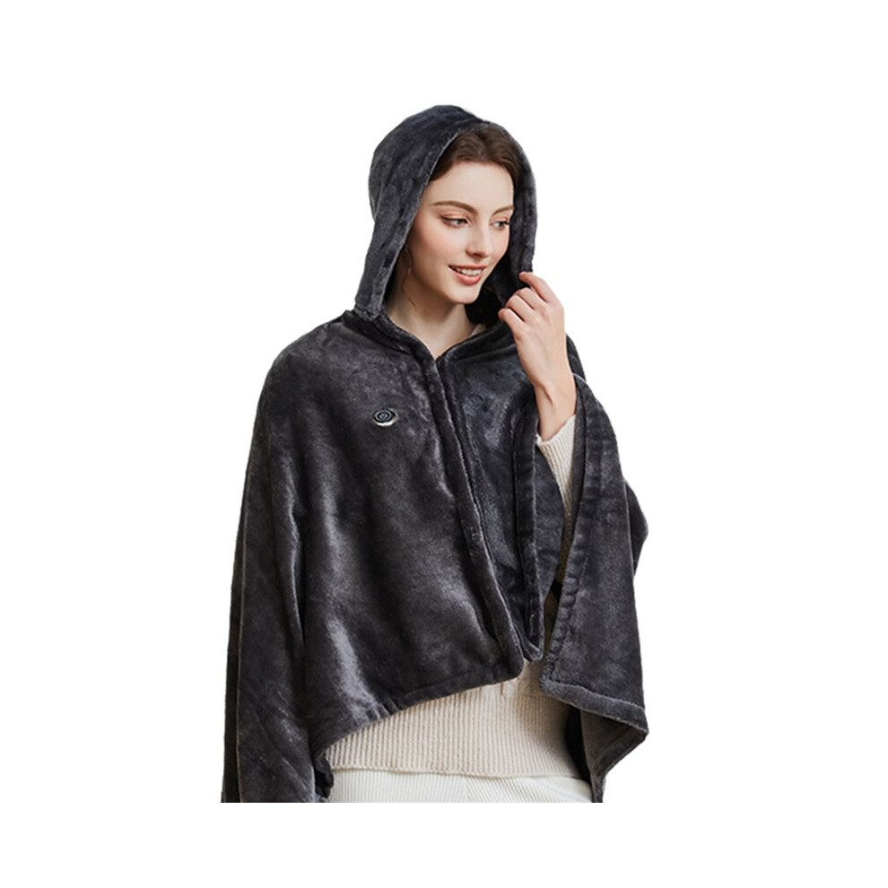 USB Heating Blanket, Portable Electric Blanket, Plug-in Heating Warm Shawl Blanket Temperature Control Heating Blanket