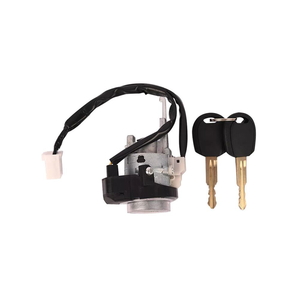 For Sportage 2005-2010 Cylinder Ignition W/Keys 819001Fd00, 81900-1Fd00, 81900 1Fd00 Black 4713241856706