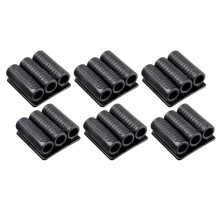 6Pack Drill Bit Holder Tool Holsters for Impact Driver Carry to 6 Driver Bits the Side of Power Drill or Driver