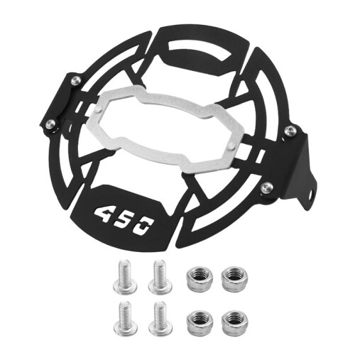 Motorcycle Accessories Headlight Grill Lampshade Modified Net Lamp Shell for Himalayan 450 Guerrilla 450