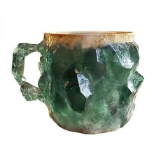 Kaffeetasse Aus Mineralkristall, Kaffeetasse mit , Mehrfarbig, Kaffeetasse Aus Mineralkristall-Imitat