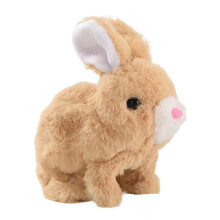 Juguete de Peluche de Pascua Juguete Electrónico Interactivo de Pascua los Conejitos Pueden Caminar y Hablar con Sonidos y Movimientos para Regalo