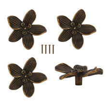 Maniglie per Cassetti A Forma di Fiore, Pomelli per Mobili A Forma di Petalo, Pomelli per Cassettiere, Maniglie per Porte di Armadi, Maniglie In