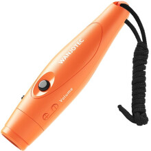 WANJOTEC Draagbare Elektronische Fluitjes voor Scheidsrechters, Coaches, Leraren, Kampeer- en Wandelfluitjes met Koord, Oranje