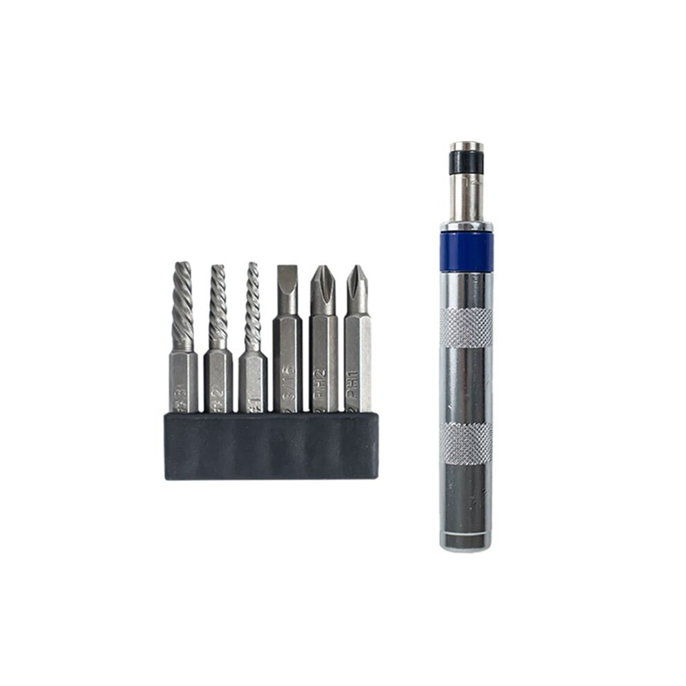 6In1 Screwdriver Set 1/4-Inch Impact Drive Rusted Stuck Broken Fasteners Remover With Complete Specifications 6034179925868
