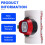 Plastic Motorized Damper PVC Check Valve Air Duct Volume Controller for Ventilation Pipe 220VAC 75mm 2