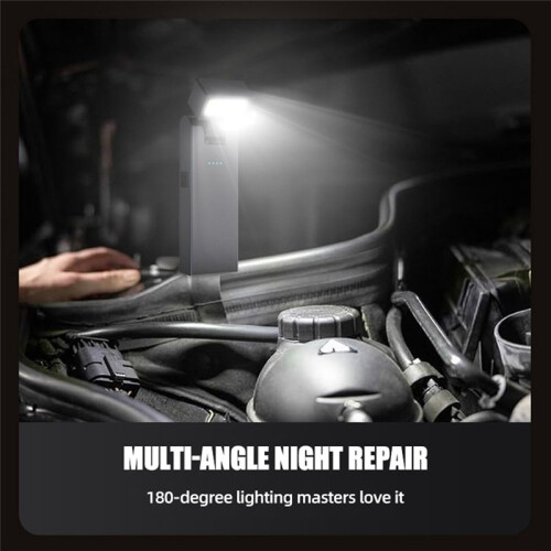 Magnetic Work Light Rechargeable COB Flashlight Suitable for Night Work Emergency Lamp Night Light Small Car Lamp 1