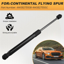 Kofferraumabdeckungsstütze, Heckabdeckung, Stoßdämpferstütze für Flying Spur 4W0827550B 4W0827550C