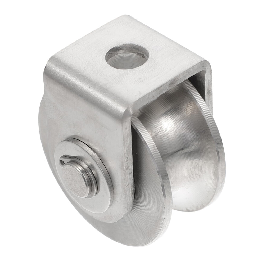 Practical Utype Fixed Pulley Rope Roller Guides Block And Tackle Pulley System 9426802558814