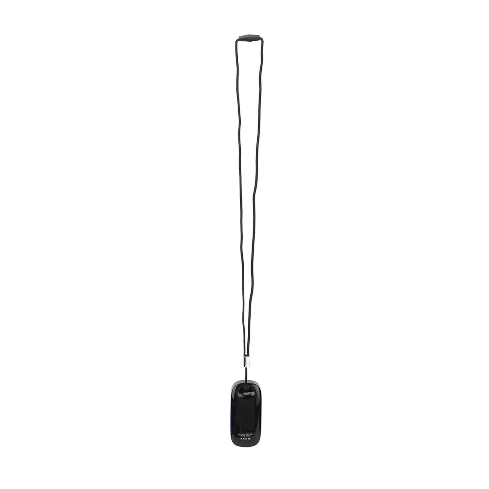 Portable Wearable Air Necklace for Running, Fitness & Travel, 500mAh Black