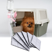 12 Stück Katzen- und Hundefliesenfilter Ersatz, 14,1 cm x 8,3 cm